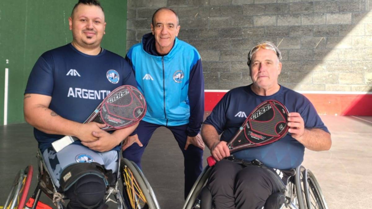 Del básquet a la pelota adaptada: dos bahienses que traspasaron el "frontón" y las fronteras