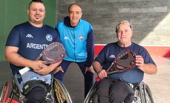 Del básquet a la pelota adaptada: dos bahienses que traspasaron el "frontón" y las fronteras