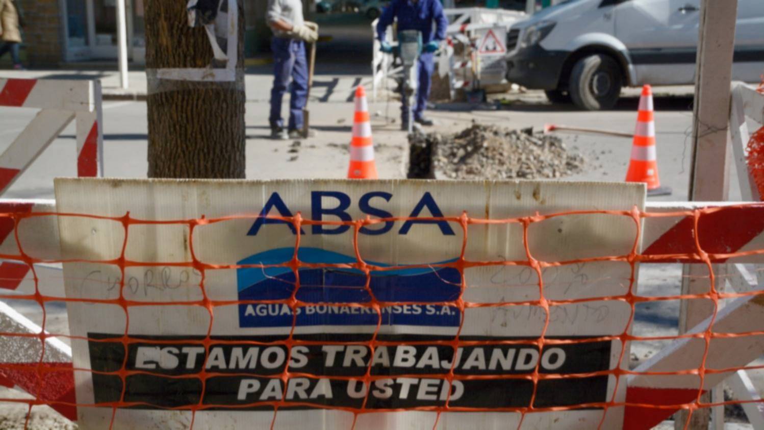 Falta de agua en algunos barrios de Bahía Blanca por trabajos de ABSA