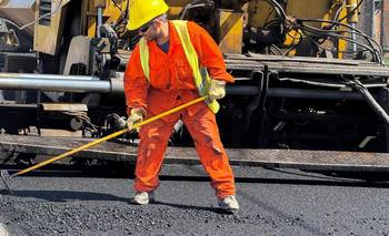 Corte de tránsito por obras de repavimentación