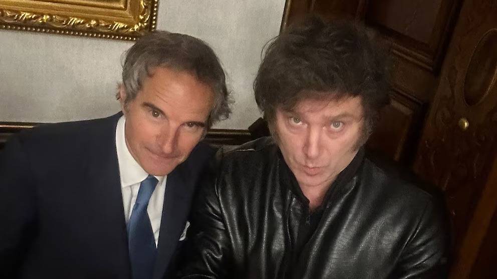 Rafael Grossi aseguró que Milei es una figura “a nivel global” y que “genera mucho interés”.