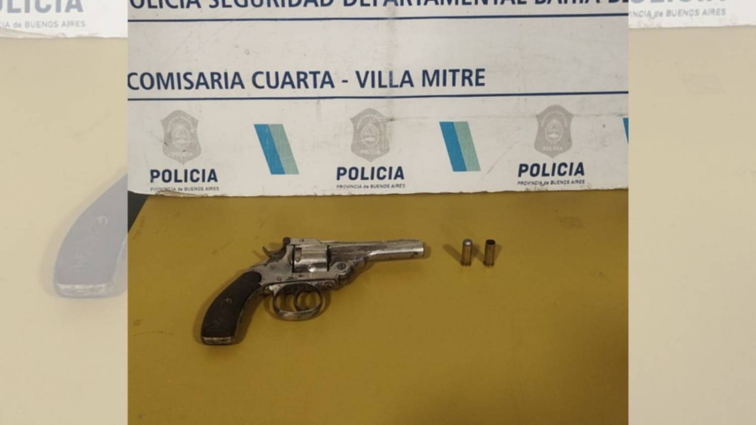 Capturan a un joven con un revólver con la numeración adulterada