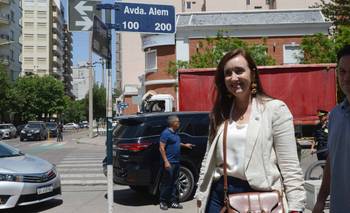 Victoria Villarruel en Bahía Blanca: "Vine a pasar el Año Nuevo"