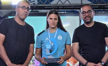 La velocista Candela Cerrudo fue elegida deportista del año
