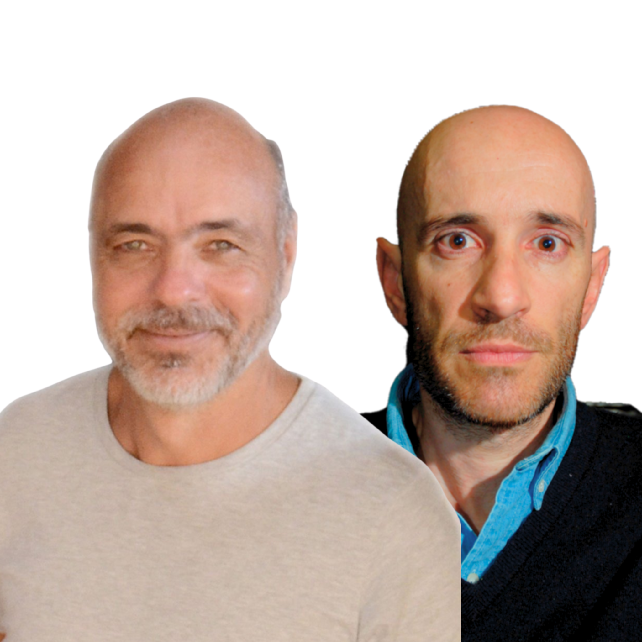 Fernando Rodríguez y Ricardo Sbrana